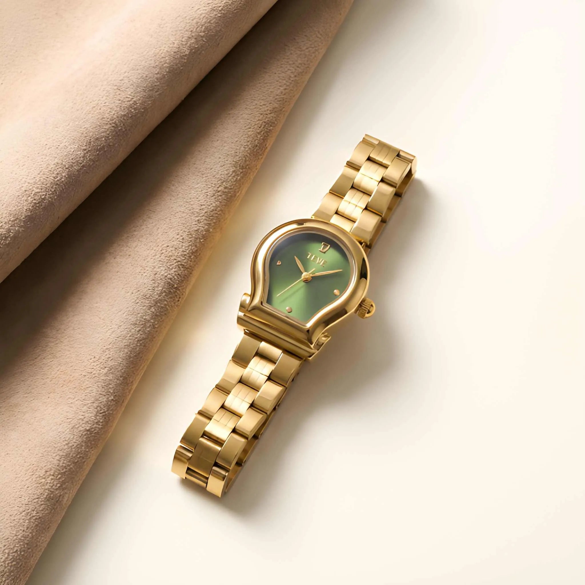 Emerald Luxe Timepiece