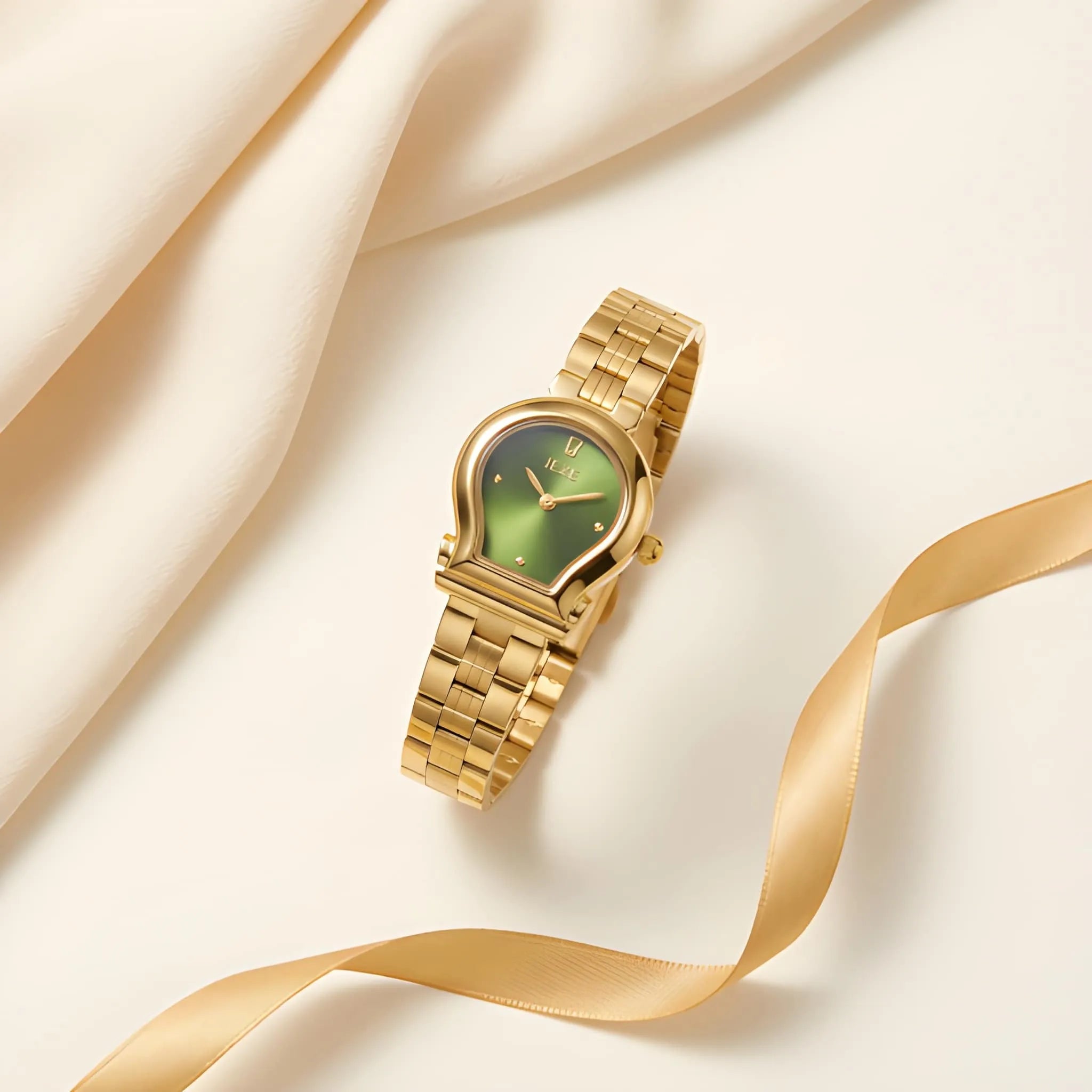 Emerald Luxe Timepiece