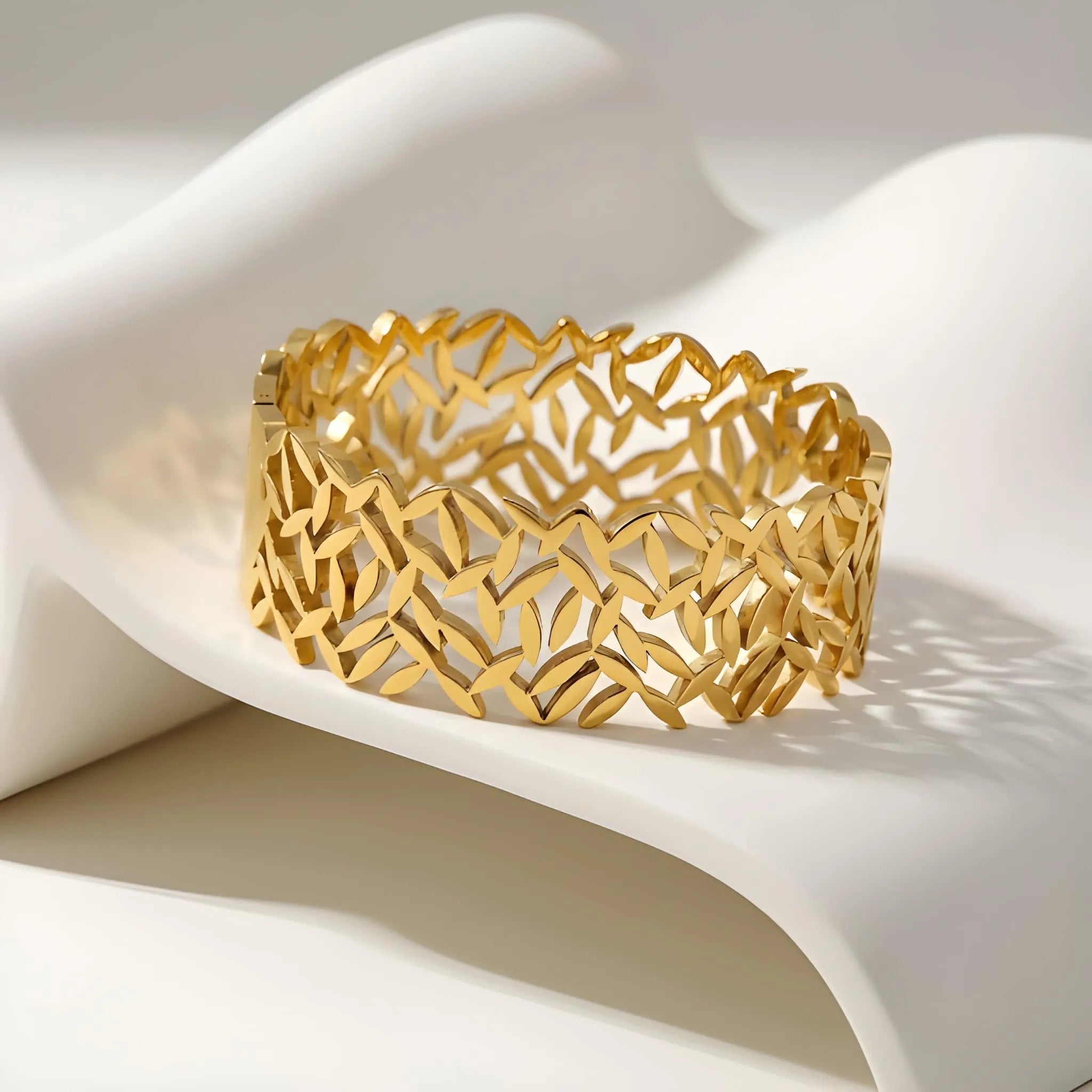 Golden Leaf Cuff