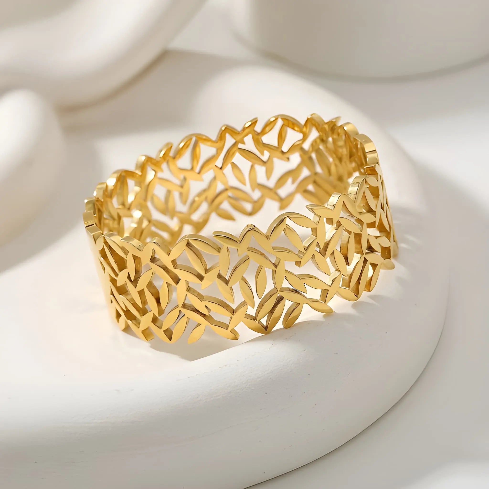Golden Leaf Cuff