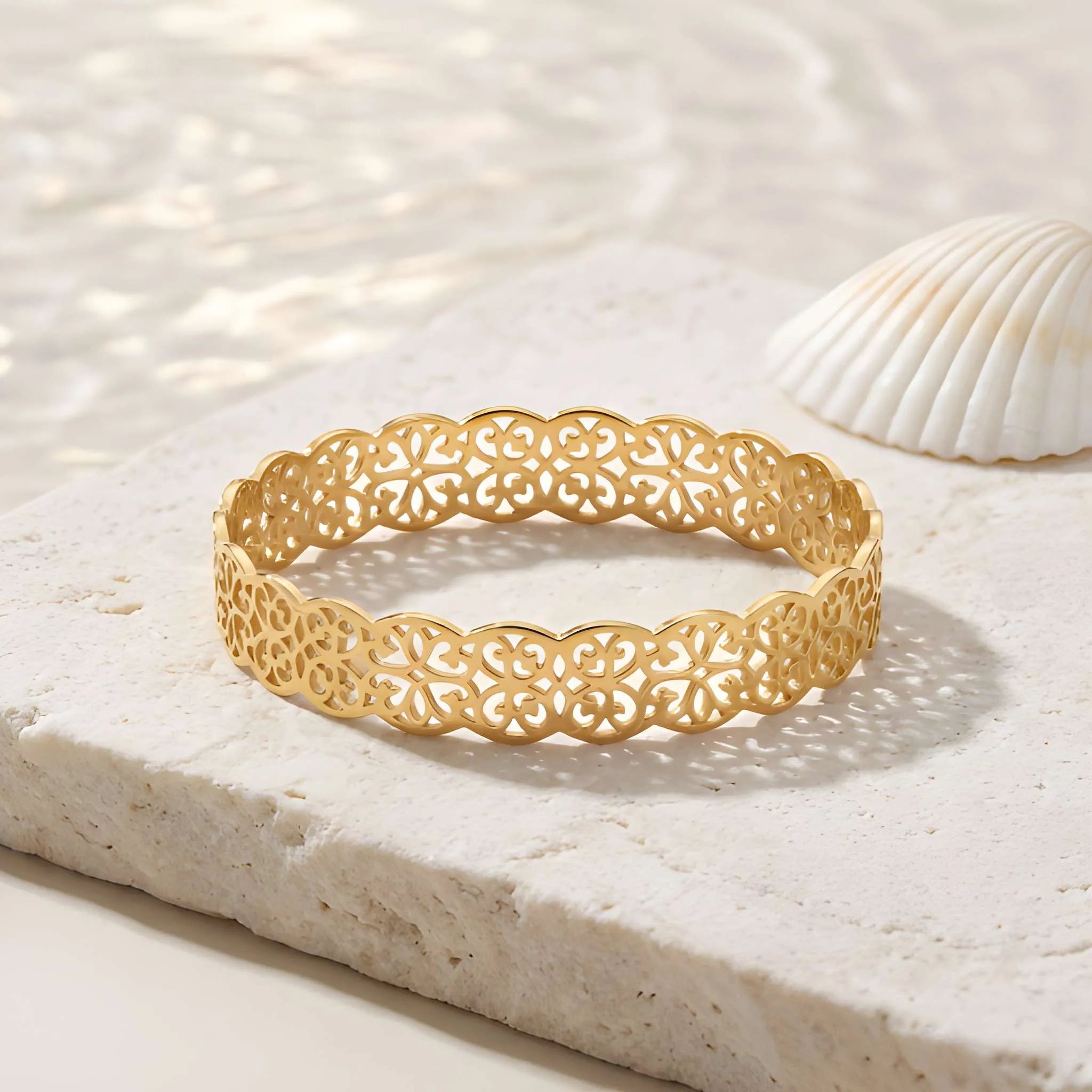 Vintage Filigree Bangle